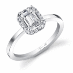 Diamond engagement ring SY 414 from the Sylvie Colleciton