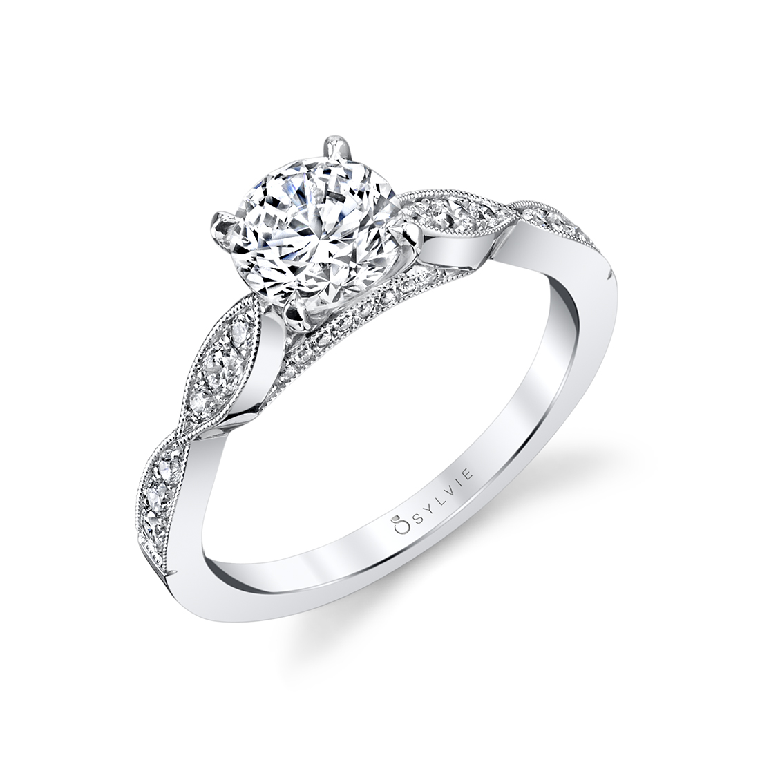 stackable engagement ring