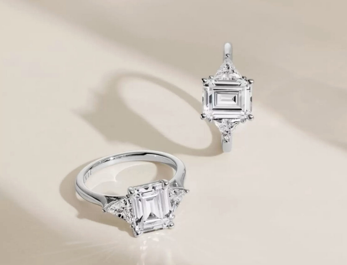 Engagement rings at Les Crago Jewelers