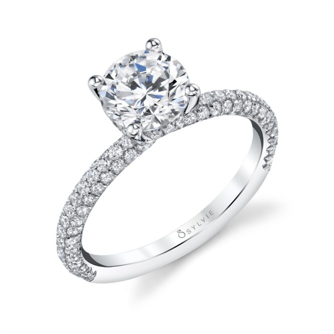 Solitaire Engagement Ring_ 1CT RB.Sylvie