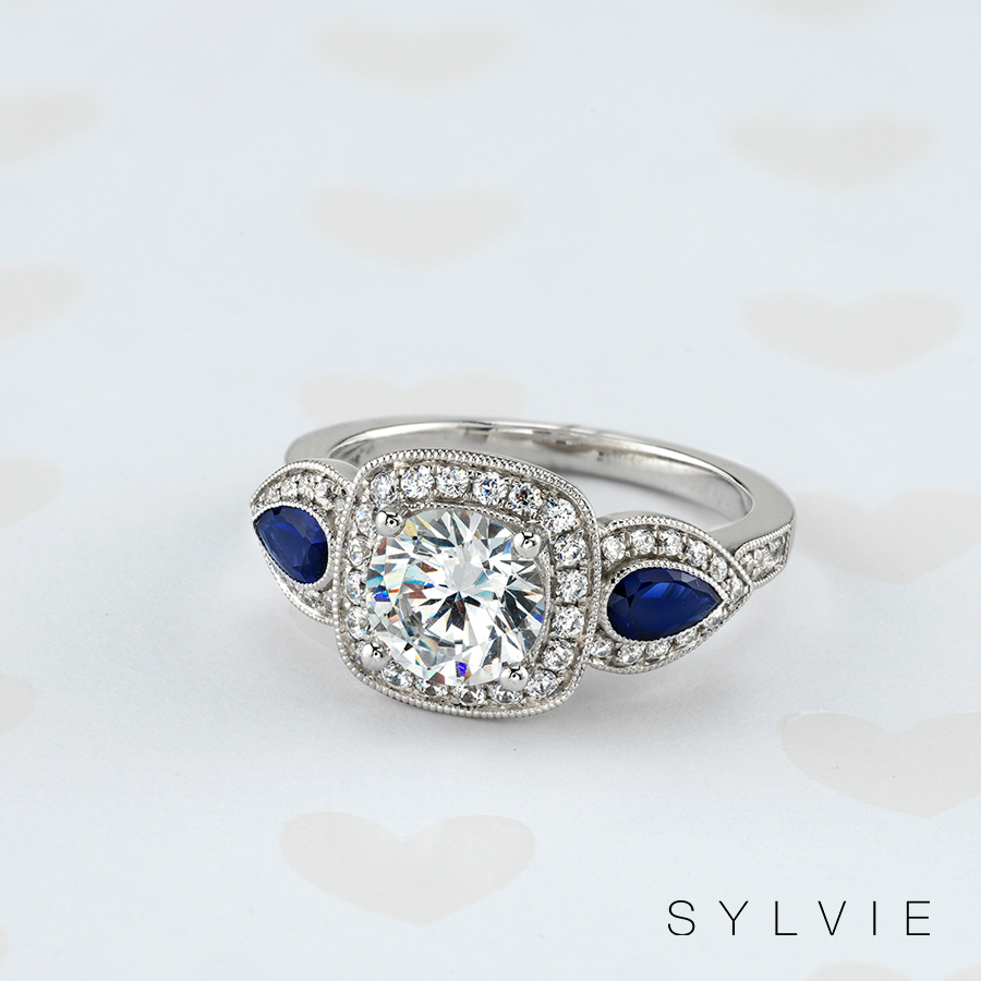 sapphire engagement ring