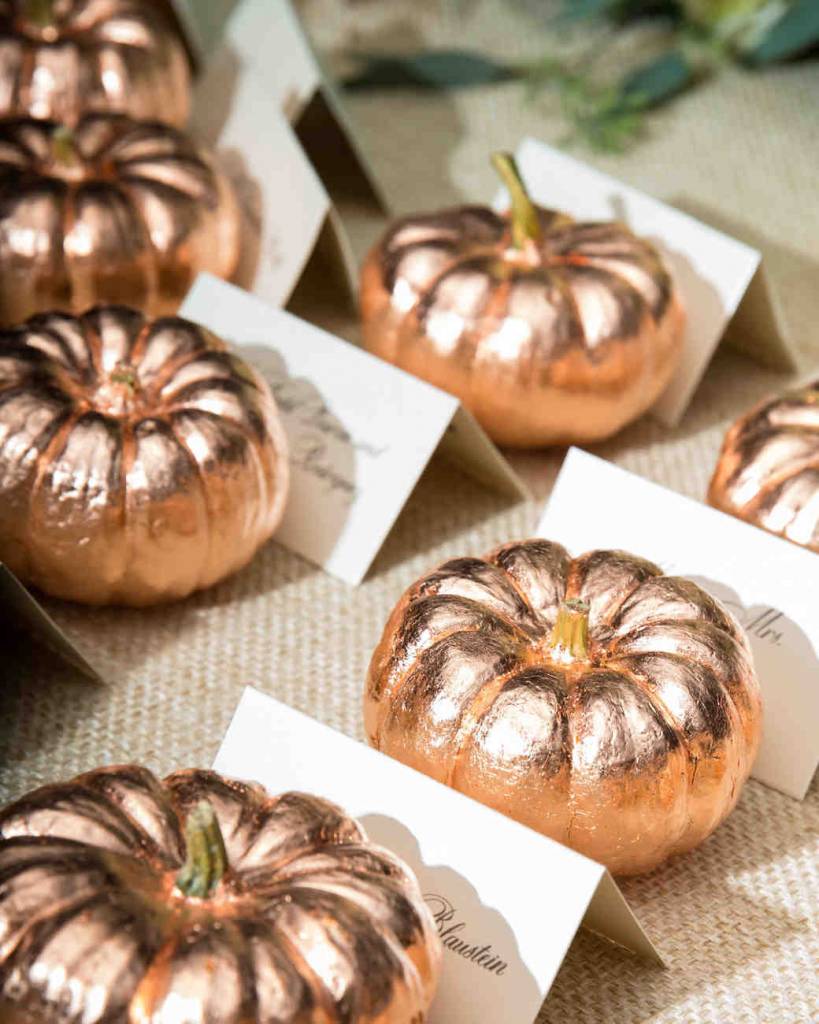 pumpkin table cards