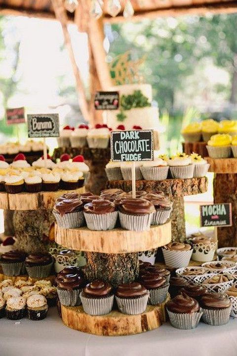 cupcake wedding bar