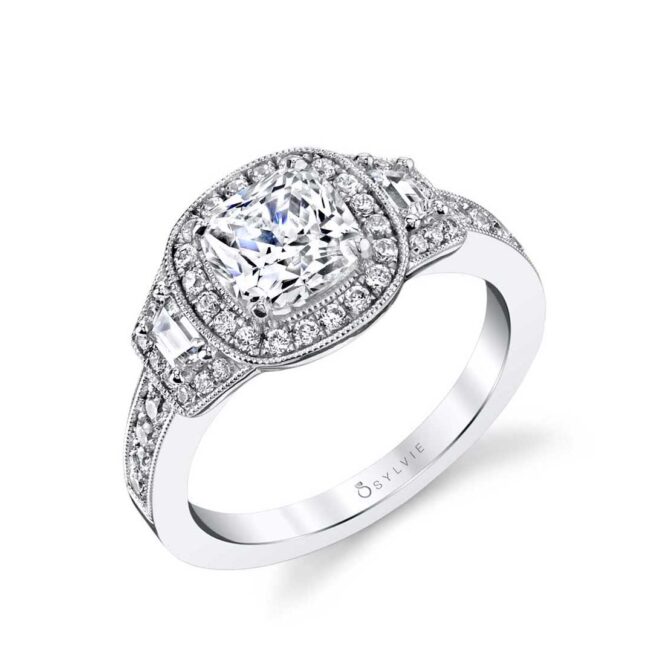 Three Stone Engagement Ring