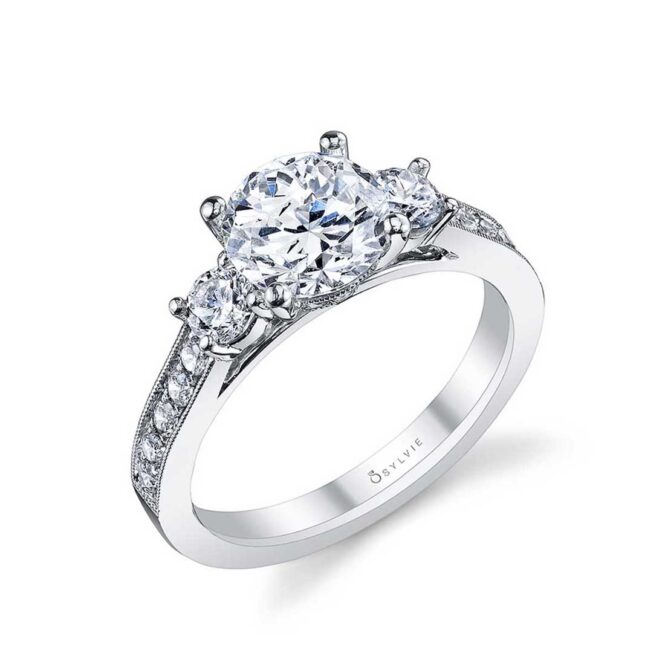 3 Stone Engagement Ring