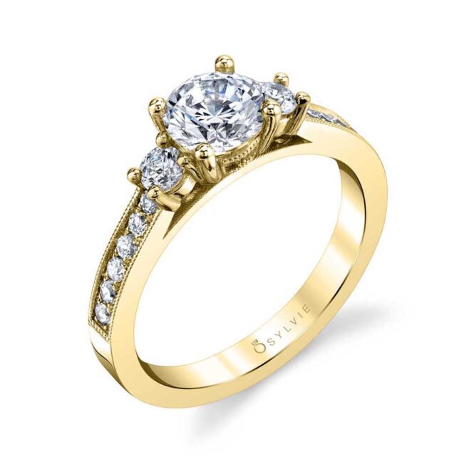 3 Stone Engagement Ring