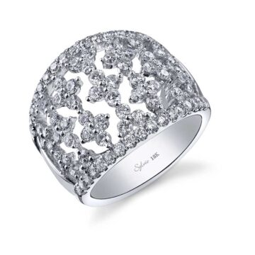 White Gold Diamond Band