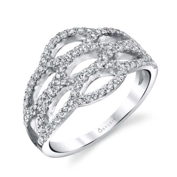 White Gold Marquise Diamond Ring