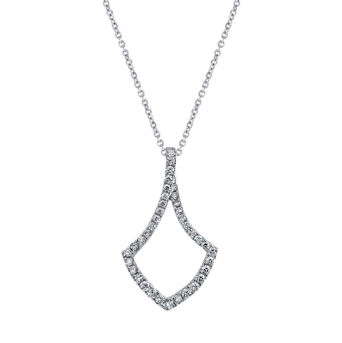 Modern Diamond Necklace