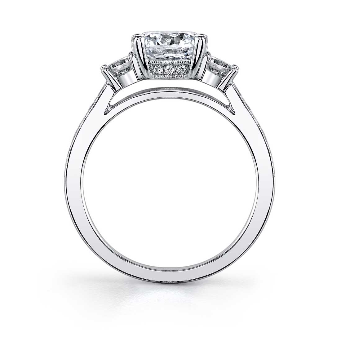 3 Stone Engagement Ring Profile