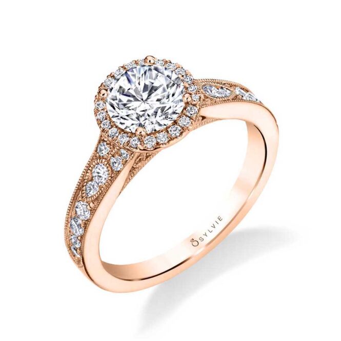 Vintage Inspired Engagement Ring