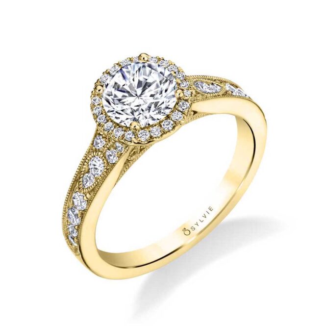 Vintage Inspired Engagement Ring