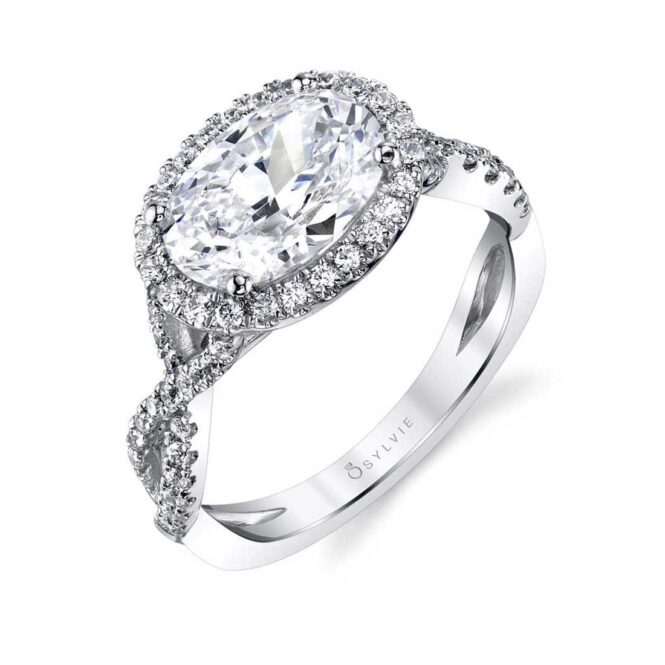 Round Cut Contoured Wedding Band - Scarlett