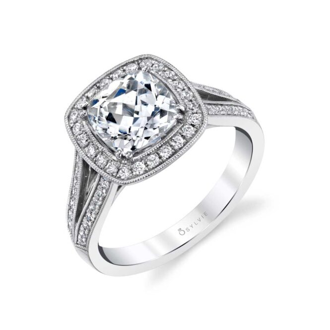 split shank engagement ring