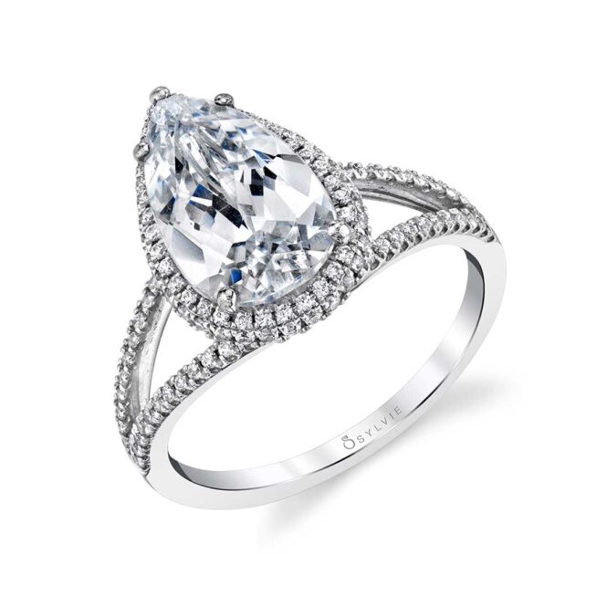 Split Shank Engagement Ring