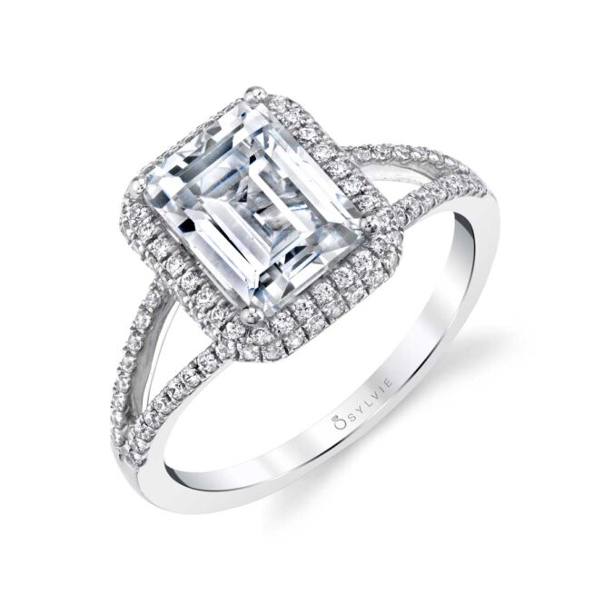 Split Shank Engagement Ring