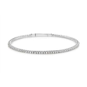 White Gold Classic Diamond Tennis Bracelet