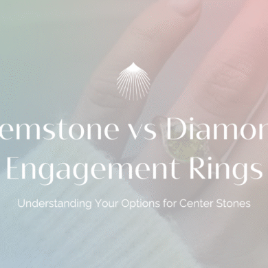 Gemstone vs Diamond Engagement Rings