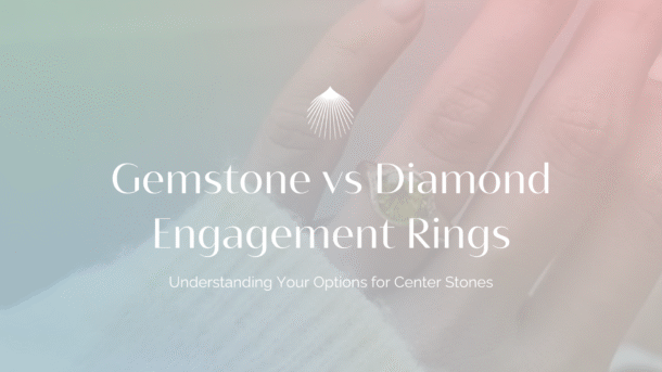 gemstone vs diamond engagement ring blog header