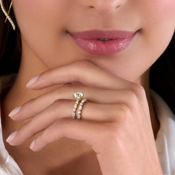 Custom Name Certified 5 Carat Diamond Engagement Ring Women 14k White Gold  Sterling Silver Bridal Moissanite Rings Wedding Band - Rings - AliExpress