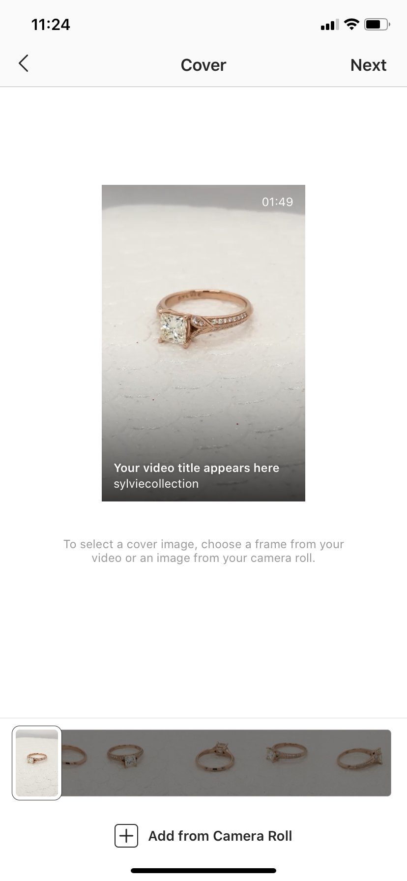 igtv instagram sylvie collection