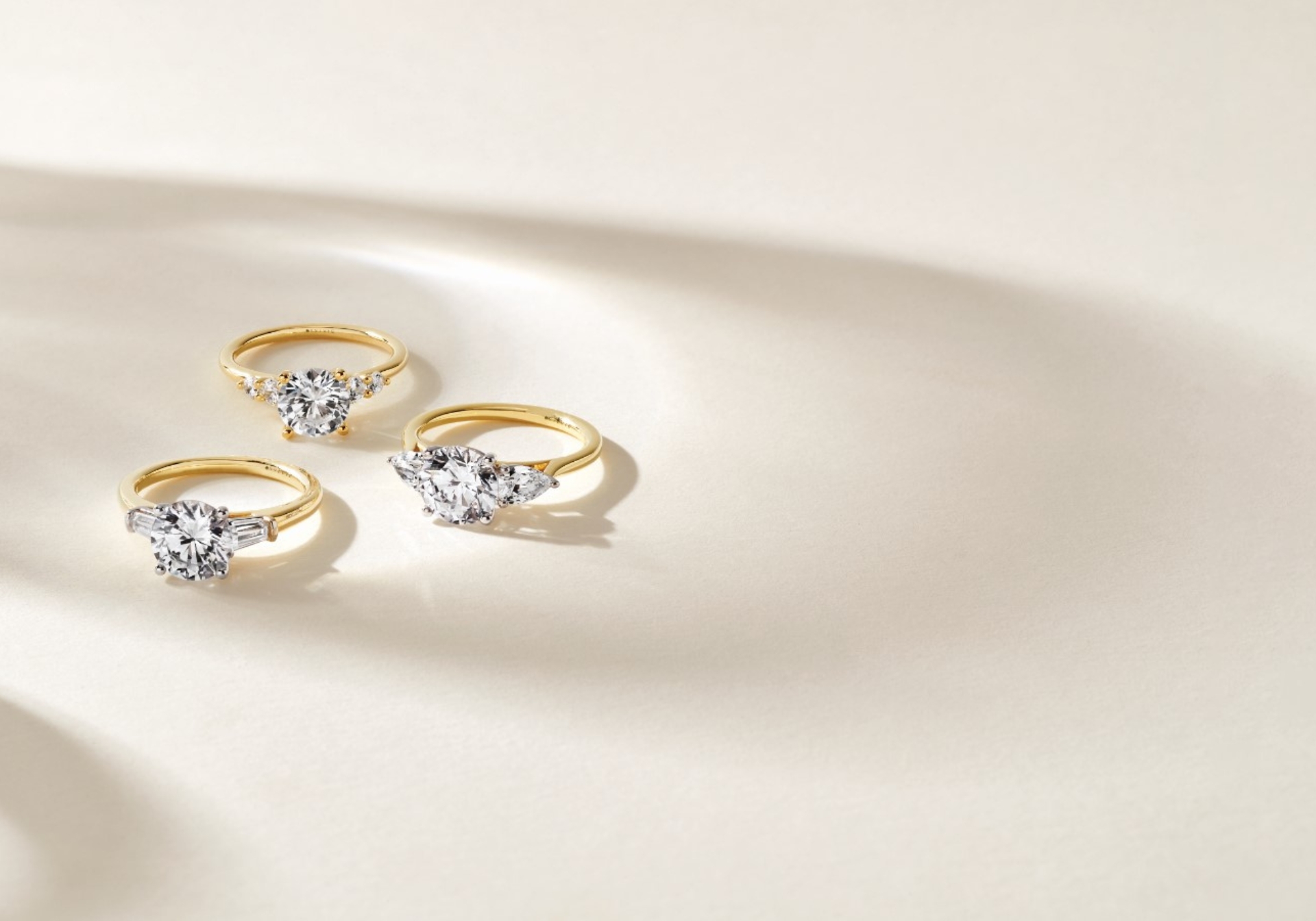 Engagement rings at Geiss & Sons Jewelers