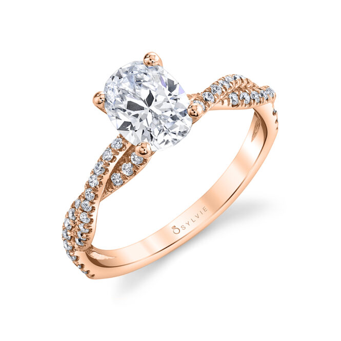 oval engagement ring sylvie 