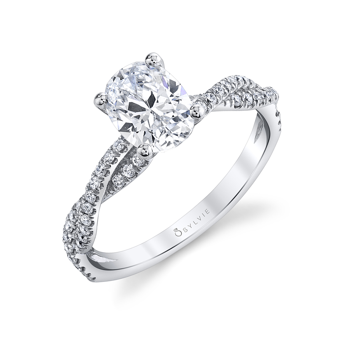 oval engagement ring sylvie-