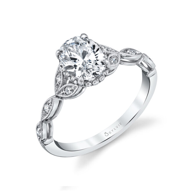 vintage engagement ring sylvie 