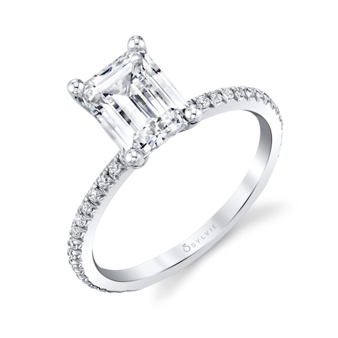 Solitaire Engagement Ring - S1093 - Sylvie