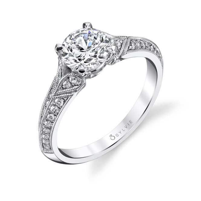 Profile image of vintage engagement ring