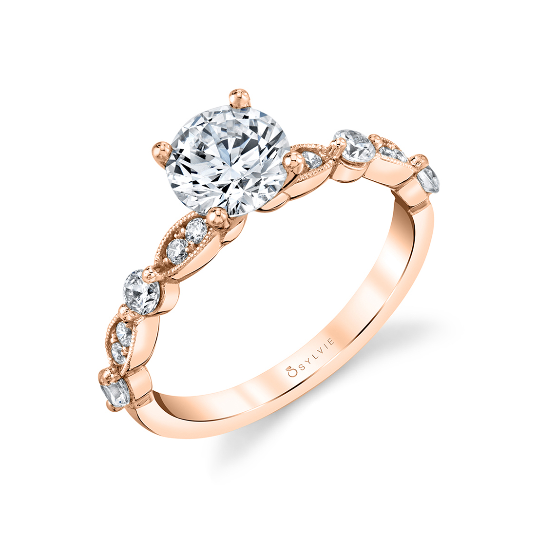 Antique Style Engagement Ring - Florence