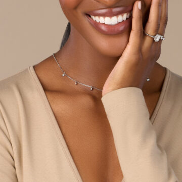 Diamonds by the Yard Necklace  by Sylvie