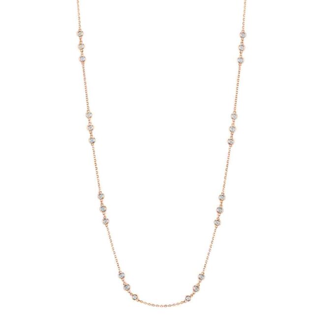 Diamonds by the Yard Necklace - by Sylvie