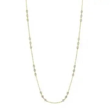 White Gold Diamonds by the Yard - 1.95 Carats