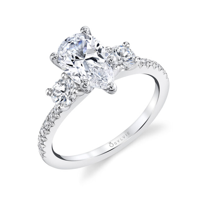 Profile Image of Modern 3 Stone Diamond Ring