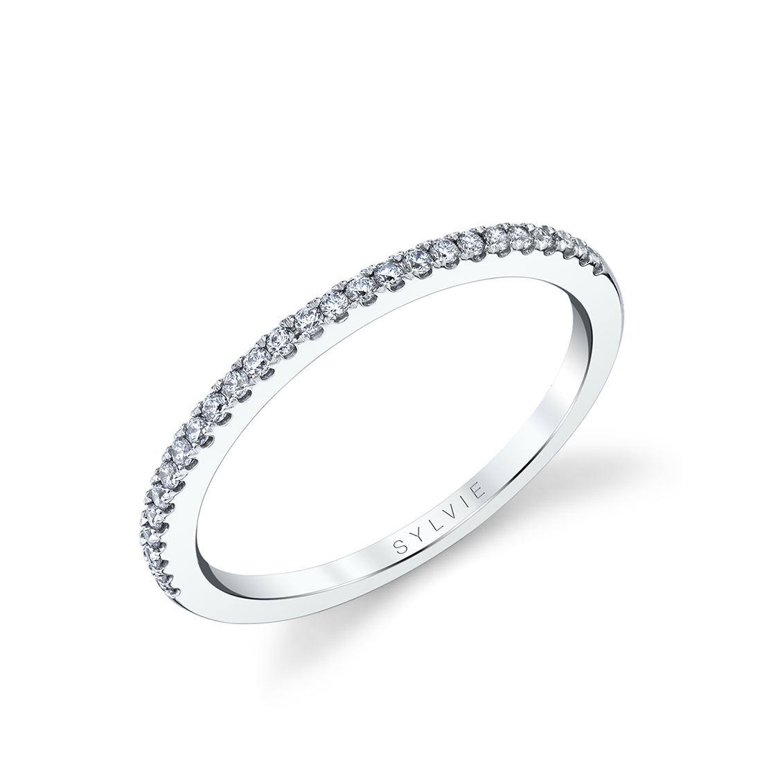 Classic Pave Engagement Ring - Carlotta