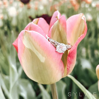 Sylvie vintage ring photo taken by customer