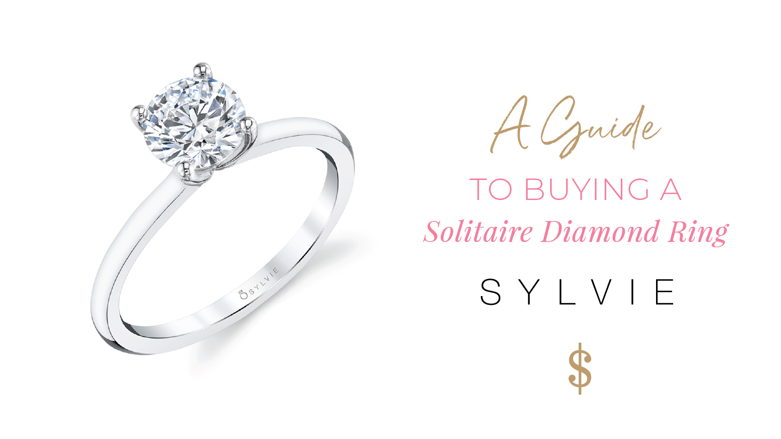 Wide Band Solitaire Diamond Ring | Wixon Jewelers