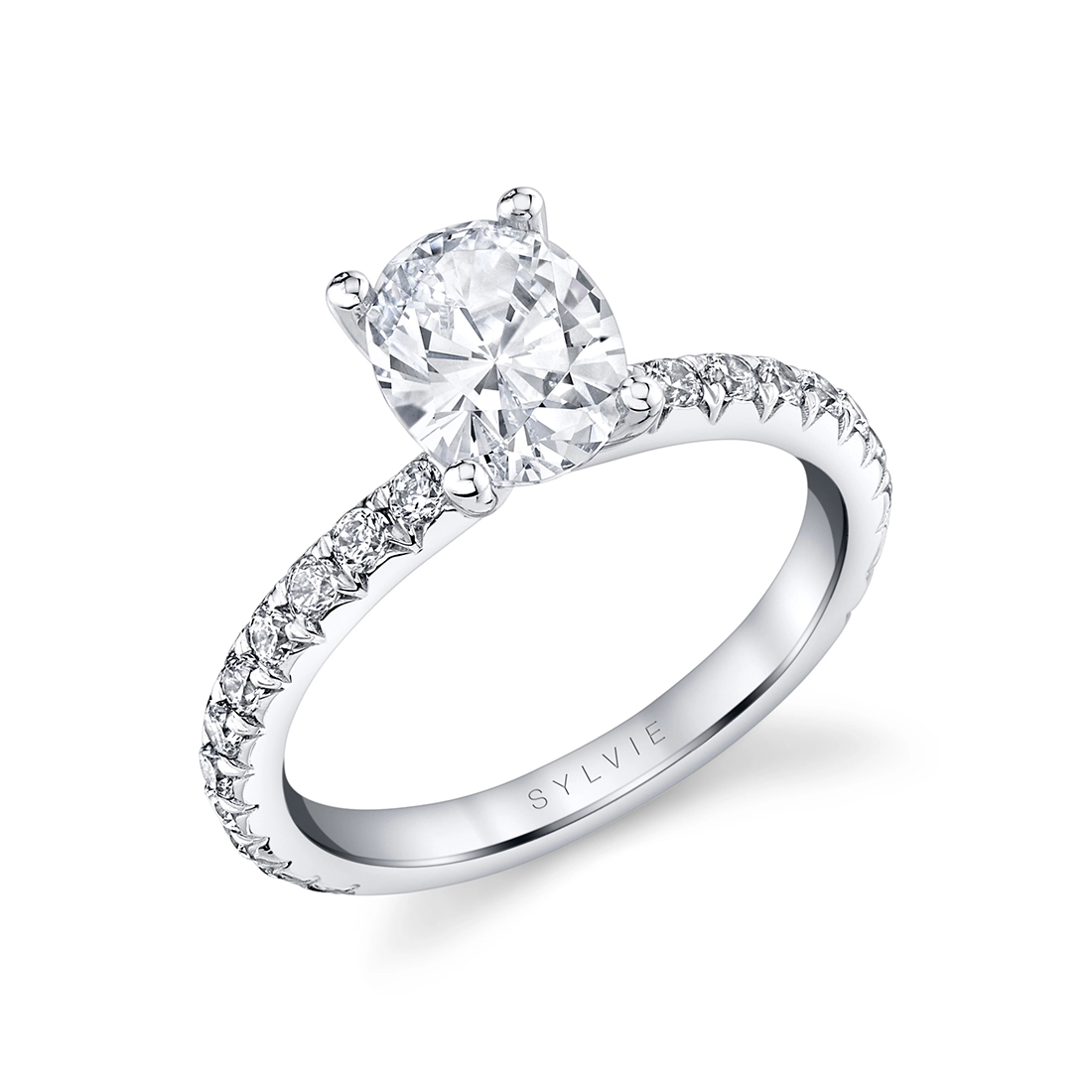Oval Cut Classic Engagement Ring