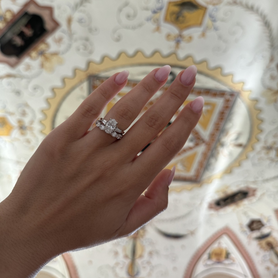 Oval diamond ratio 10