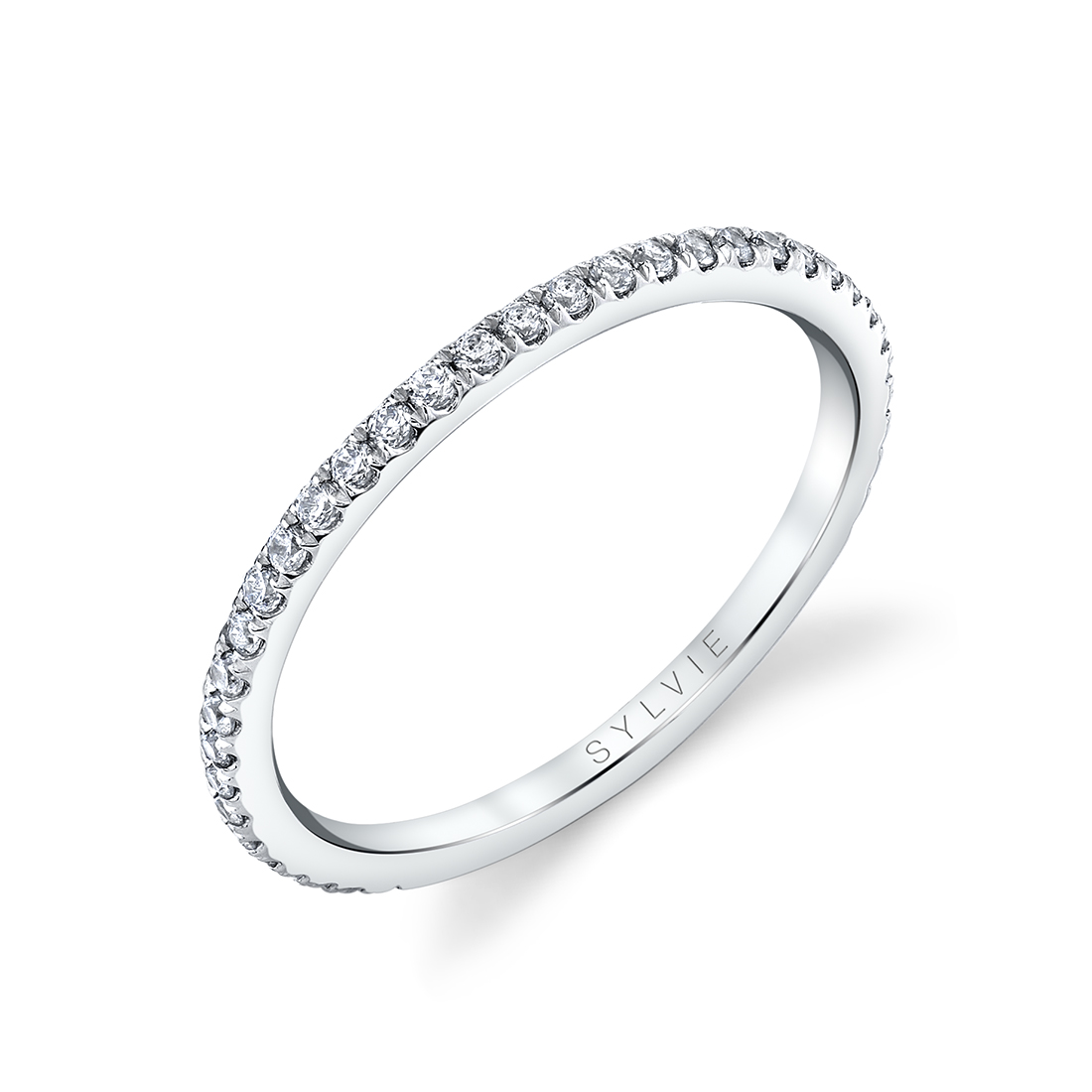 Round Cut Split Band Engagement Ring - Guiliana