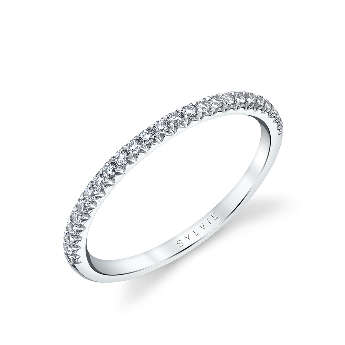 Baby Bezel Set Eternity Band With Oval Cuts - GOODSTONE