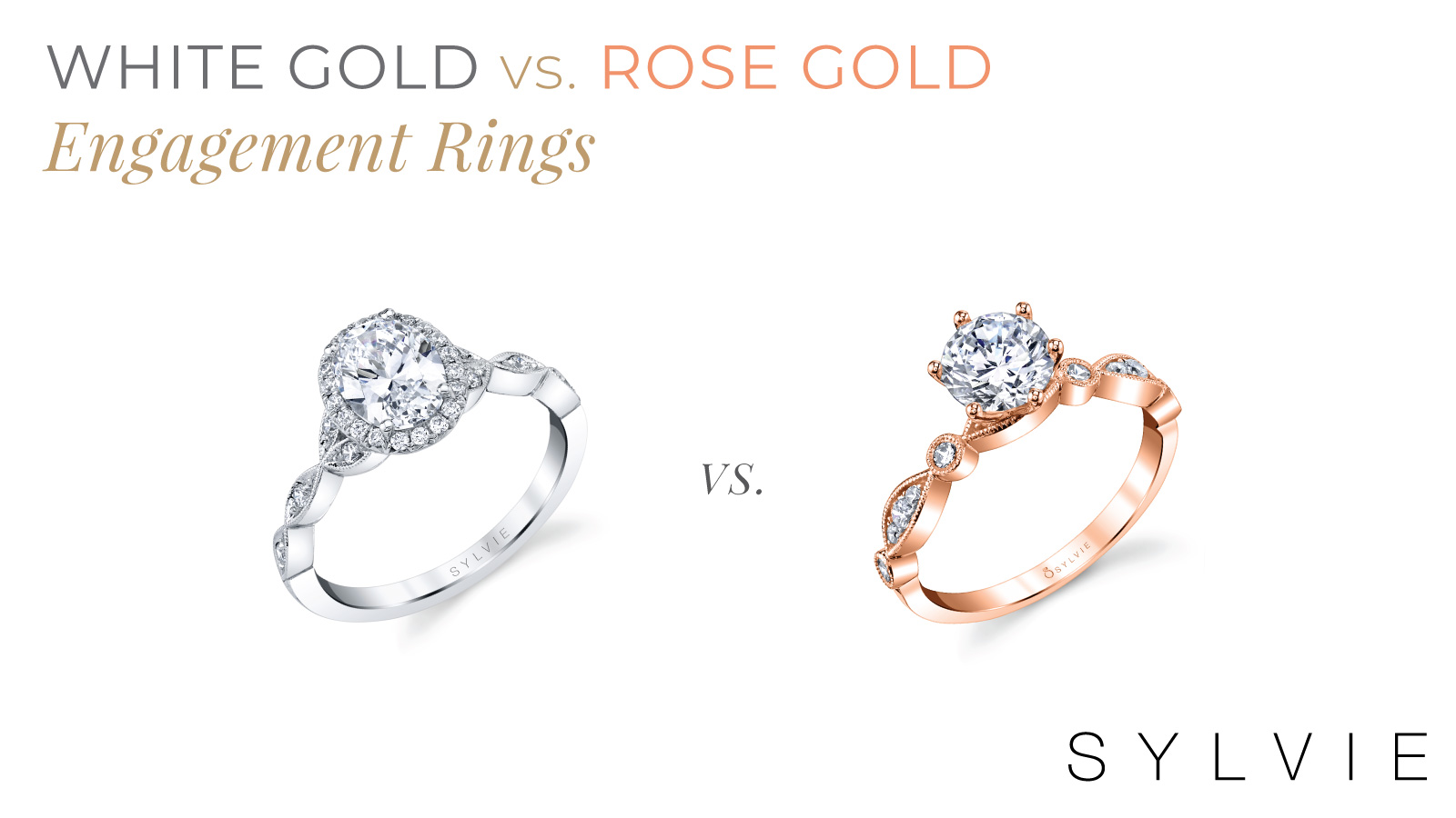 scherp Mainstream oog White Gold vs. Rose Gold Engagement Rings | Which should you choose?