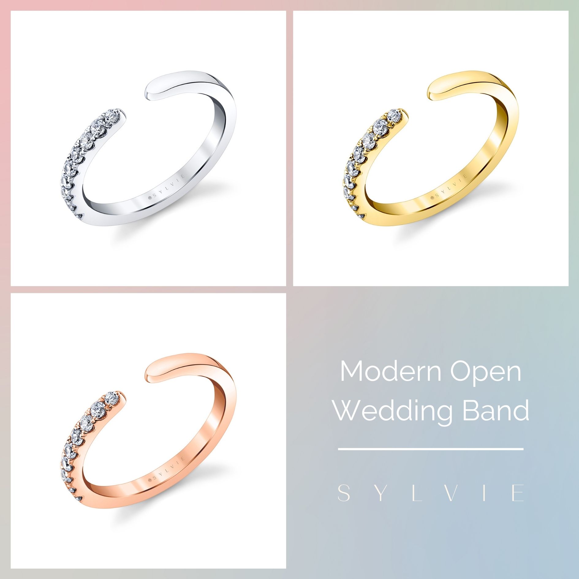 mother's day gift guide modern open wedding band