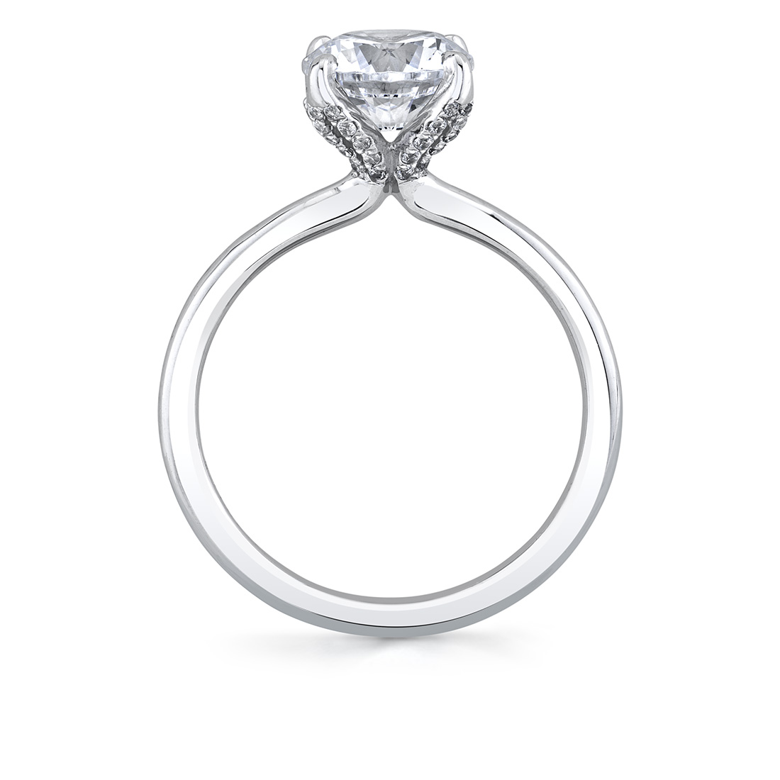 Bracciale Tennis In Zirconia Cubica 12 Carati - Placcato Argento Con Pietre Viola E Trasparenti - Lunghezza 7,5 Pollici - Regalo Donna