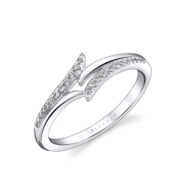 Yellow Gold Tulira Diamond Vine Wedding Ring