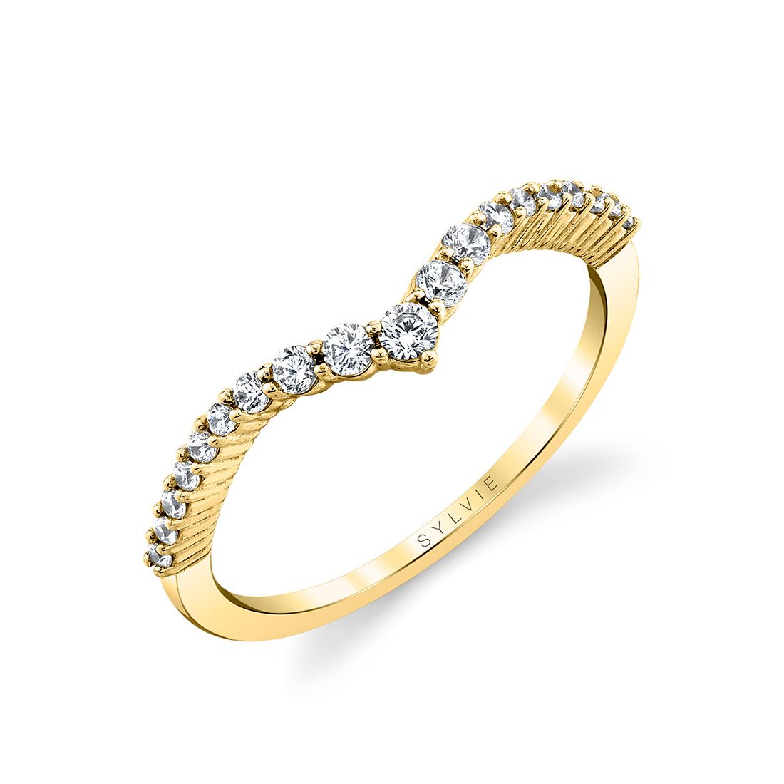 what kind of band should i wear with a solitaire engagement ring setting 13