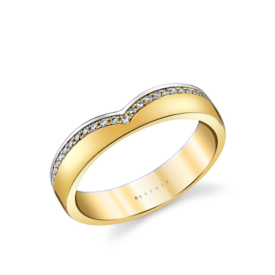 what kind of band should i wear with a solitaire engagement ring setting 15