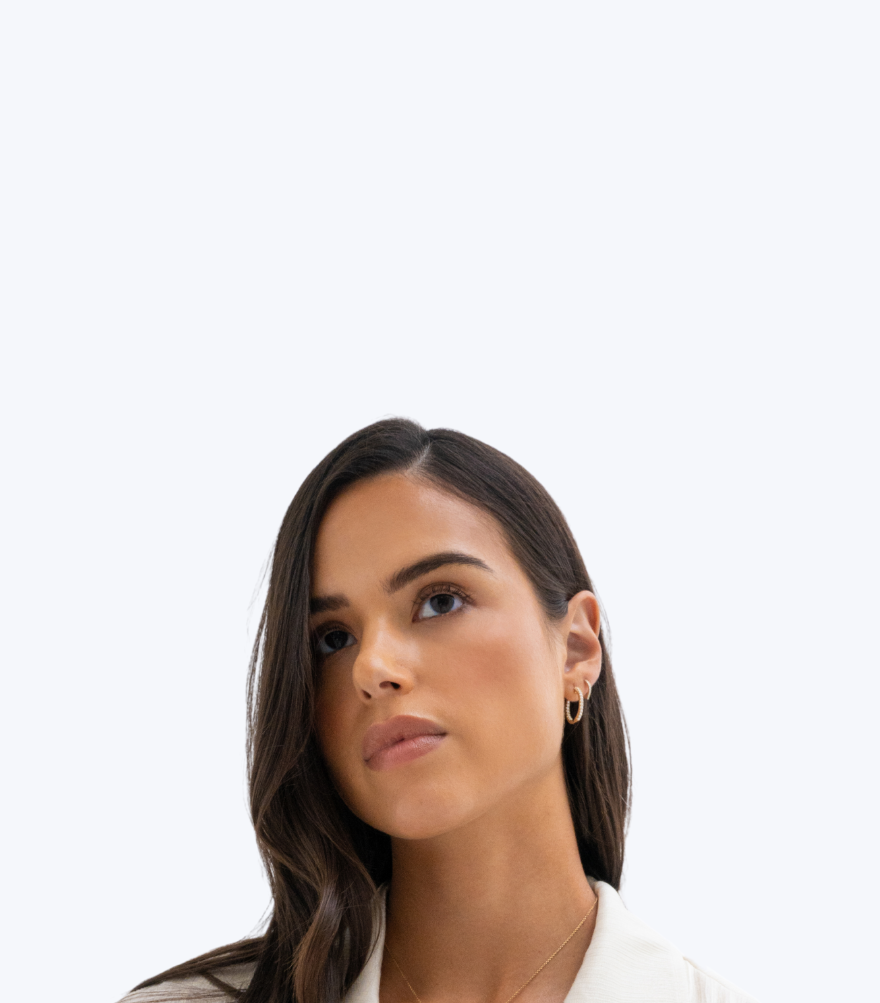 Diamond Hoop Earrings - mobile